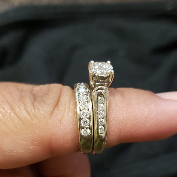 Wedding ring set - Picture 8 of 9